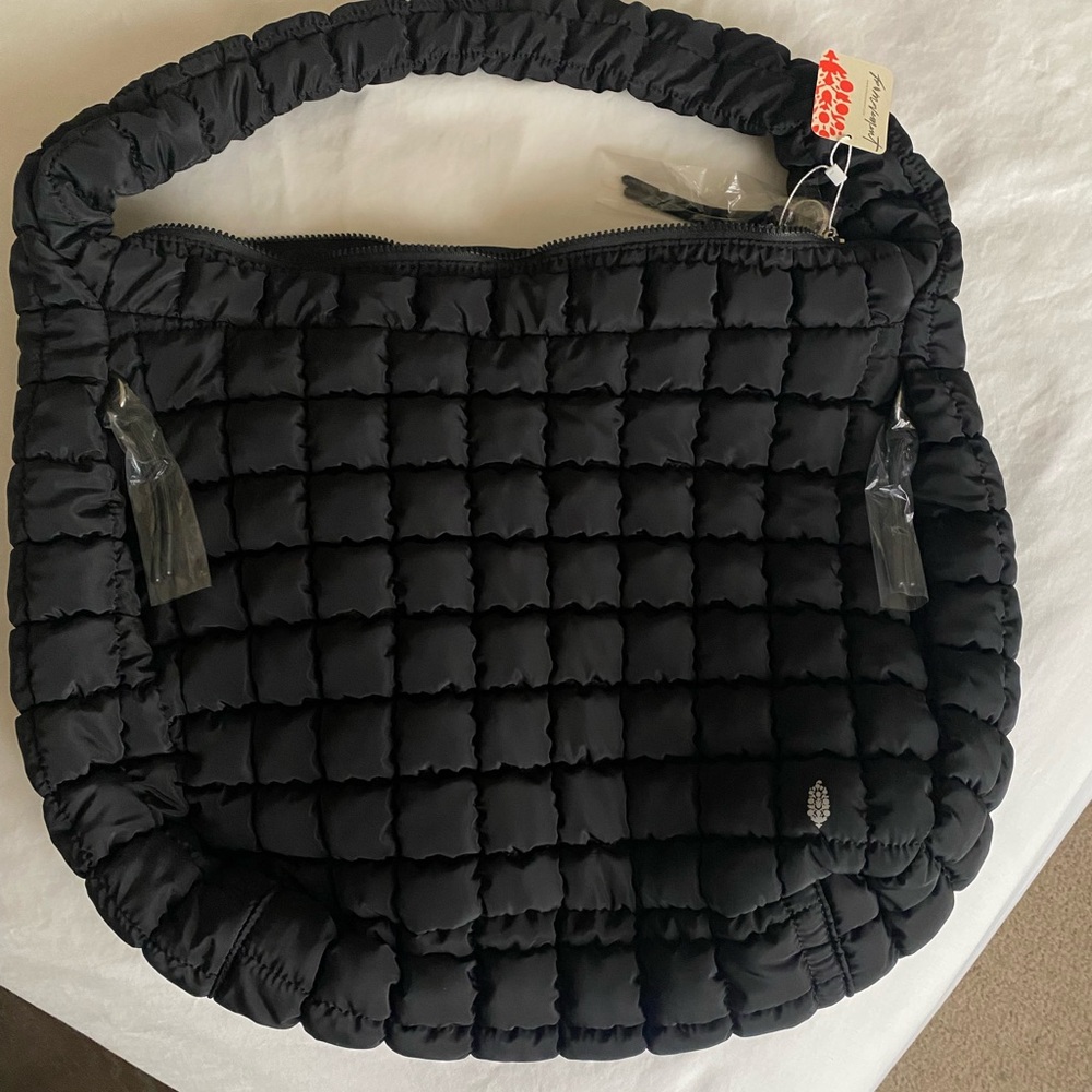 Free People Movement Quilted Carryall in black. Brand new with tags.